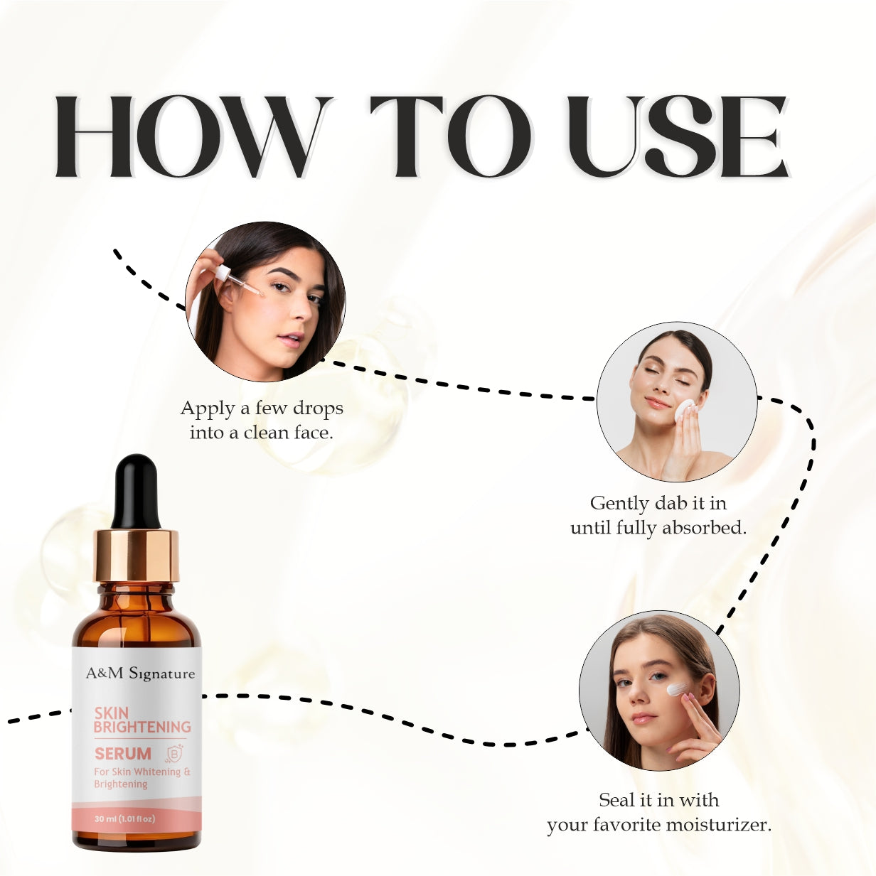 A&M Signature Skin Brightening Serum for Glowing Skin – Dark Spot Corrector, Even Tone & Radiance Boosting Face Serum for Smooth, Clear & Luminous Complexion SEO Description (≈1200 characters): Reveal radiant, glow